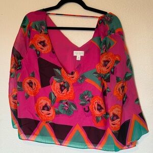 Bisou bisou women’s top size M